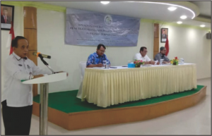 Read more about the article Asisten II Pemkab Natuna Buka Sosialisasi Amdal Pembangunan SKPT