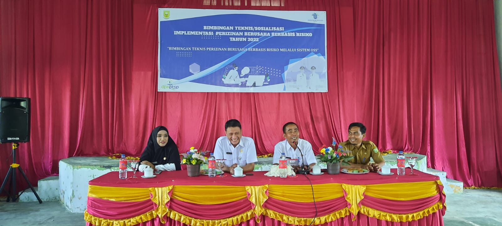 You are currently viewing Webinar Bimbingan Teknis Perizinan Berusaha Berbasis Resiko di Bunguran Barat