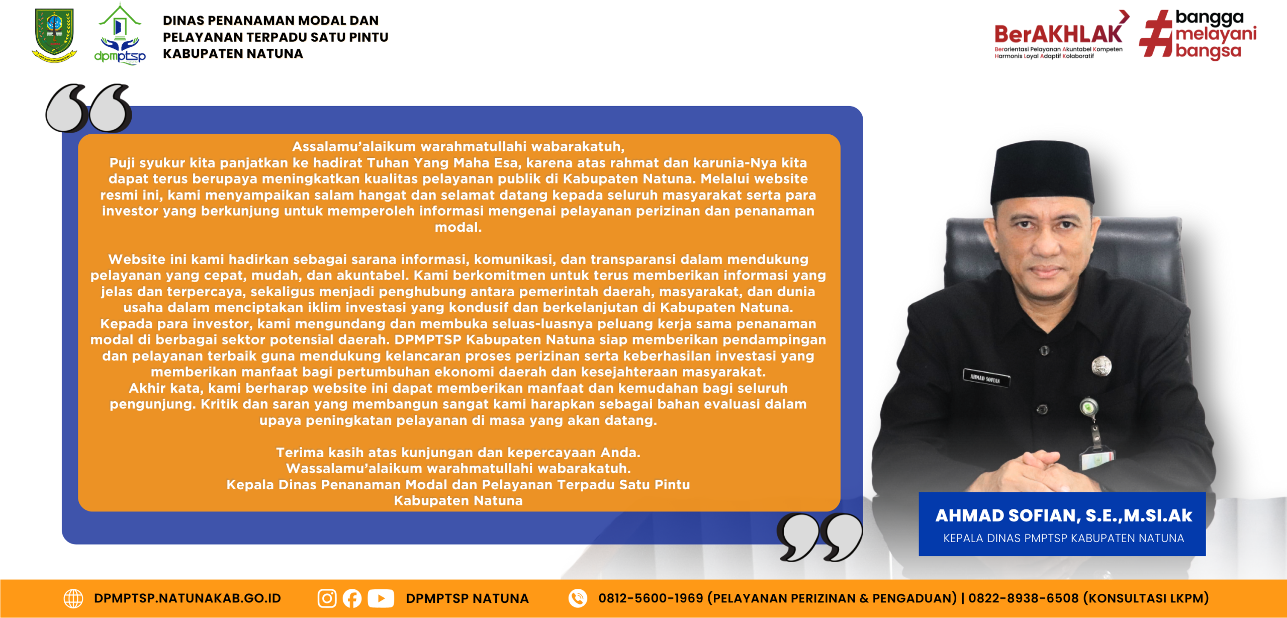 Sambutan Website 2026-2